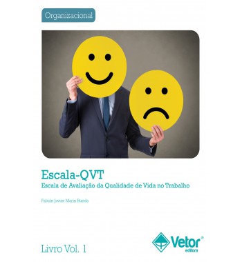 QVT - Escala de avaliação da qualidade de vida no trabalho - Kit