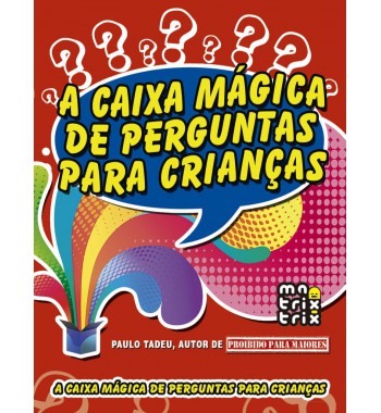 A caixa mágica de perguntas para crianças