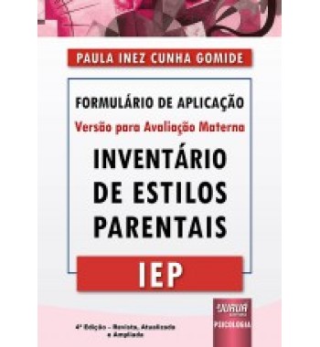 IEP - Formulário de Aplicação - Versão para Avaliação Materna