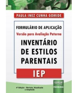 IEP - Formulário de Aplicação - Versão para Avaliação Paterna
