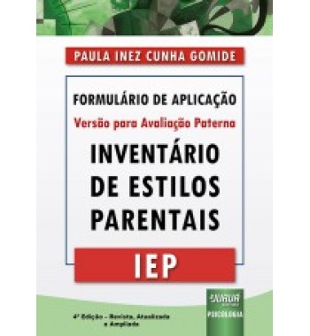 IEP - Formulário de Aplicação - Versão para Avaliação Paterna