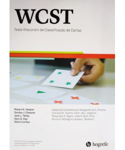 WCST - Teste Wisconsin de Classificação de Cartas - Kit (manual + bloco de respostas