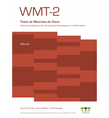 WMT-2 - Teste de Matrizes de Viena - bloco de respostas (25 fls)