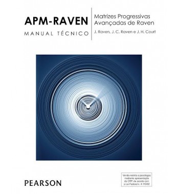 APM-RAVEN (Versão adulto) - Cadernos de aplicação I e II