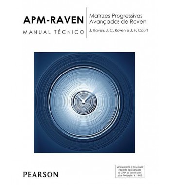 APM-RAVEN (Versão adulto) - Cadernos de aplicação I e II