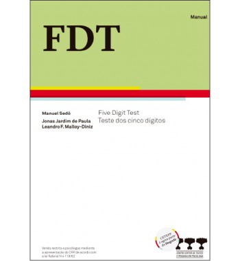 FDT - Teste dos cinco dígitos - Kit