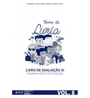 LURIA - Livro de Avaliação III - Programa Prático de Atividades Vol. 8 (Conj. c/ 5)