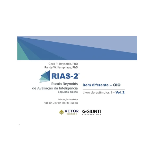 RIAS-2 - Livro de Estímulos 1 - OIO - Item Diferente Vol. 2 RIAS-2 - Livro de Estímulos 1 - OIO - Item Diferente Vol. 2