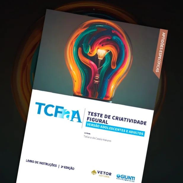 TCF-AA - Teste de Criatividade Figural - Versão Adolescentes e Adultos - KIT